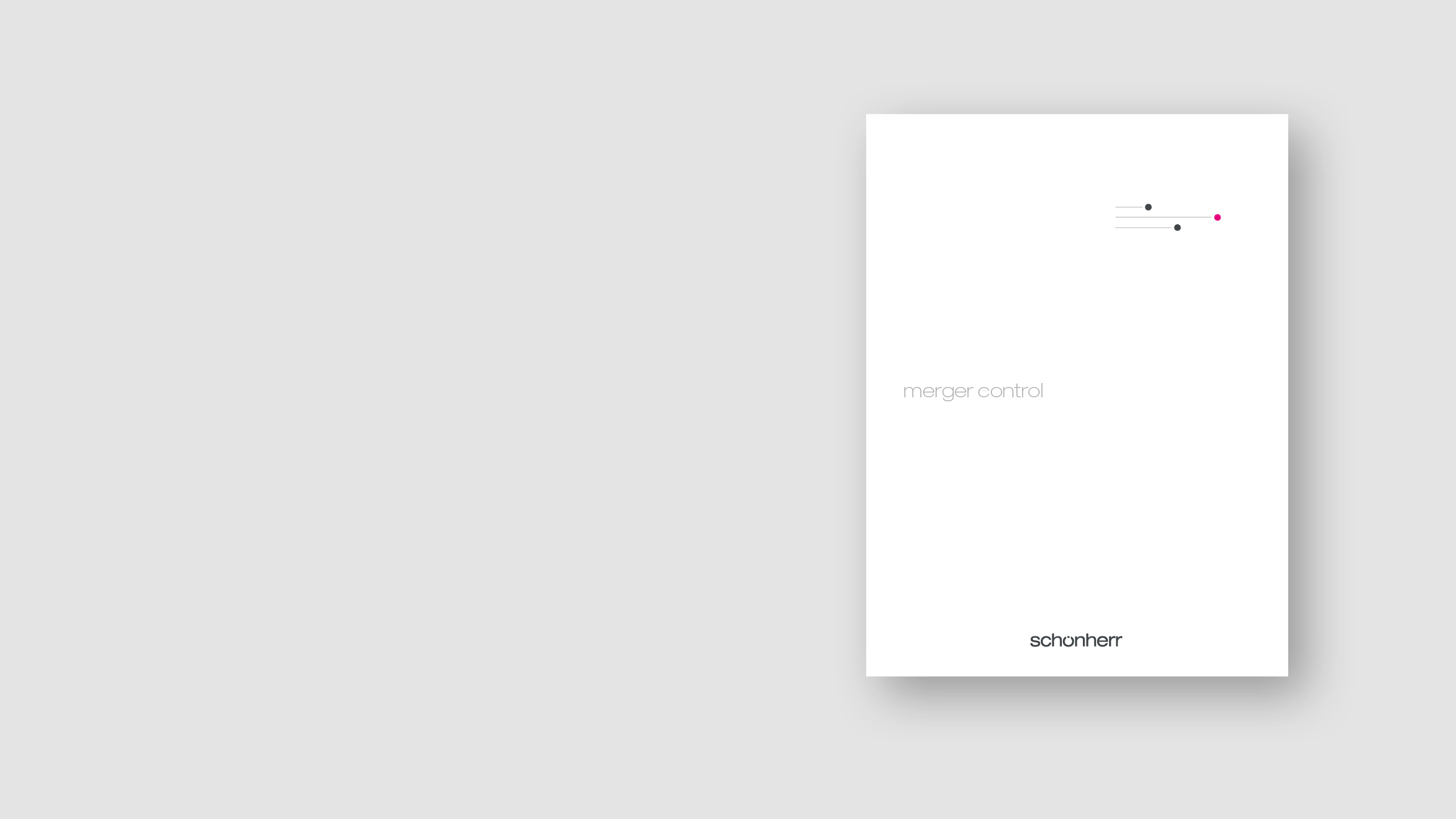 Merger Control Booklet